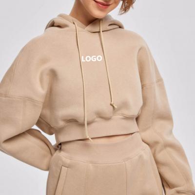 Custom Fall Season Thick Women Hoodies Sweatshirts set