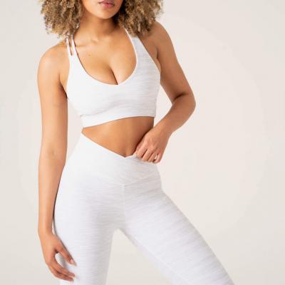 Customized Criss Cross Back Bandage Medium Impact Sports Bra