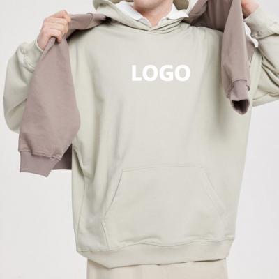 Wholesale Custom Private Label  Fleece Cotton Men Oversize Hoodies