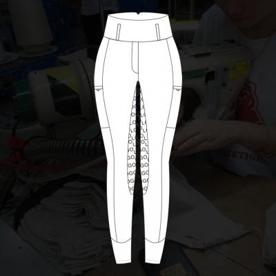 Wholesale Customized ODM Equestrian Clothings Horse Riding Tights Breeches Leggings