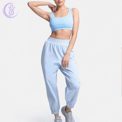 Wholesale High Waist Side Deep Pockets Joggers for Women