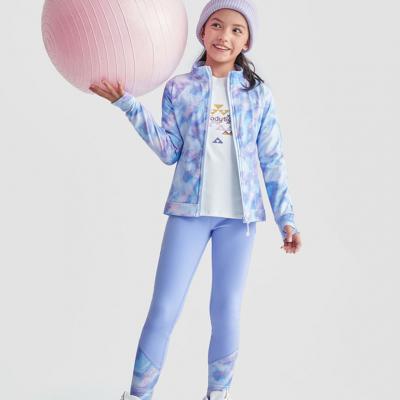 Wholesale Tie Dye Children Size Long Sleeve Sports Sun Shirts